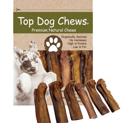 Black Angus 6" Huge Bully Sticks 6 Pack - Top Dog Chews
