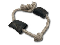 Water Buffalo Horn and Rope Chew Toy - Large - Top Dog Chews