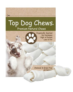8" - 10" Rawhide Bones - Large Bones - Top Dog Chews