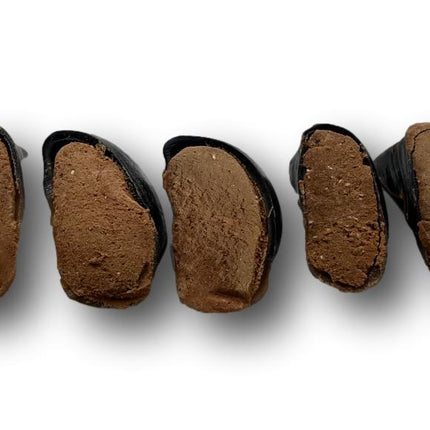 Bacon & Cheese Filled Cow Hooves for Dogs - Made in The USA Bag of 5 - Top Dog Chews