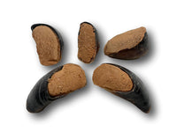 Bacon & Cheese Filled Cow Hooves for Dogs - Made in The USA Bag of 5 - Top Dog Chews