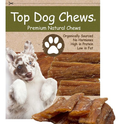 Beef Back Strap Dog Treat 6" - 9" - Top Dog Chews