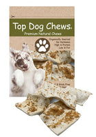 Beef Cheek Chips - Bully Dusted - Top Dog Chews