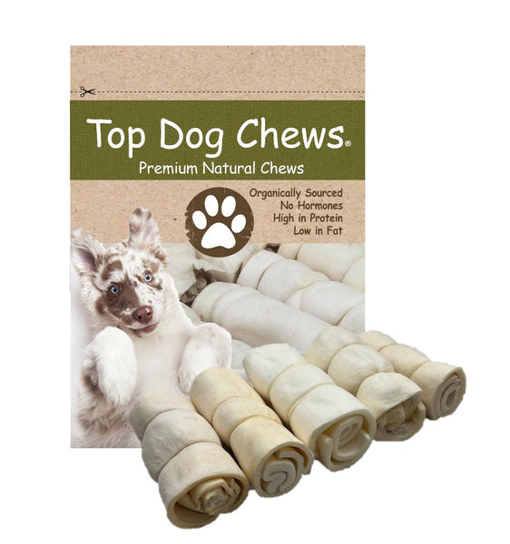 Beef Cheek Rolls 5" - 6" - Top Dog Chews