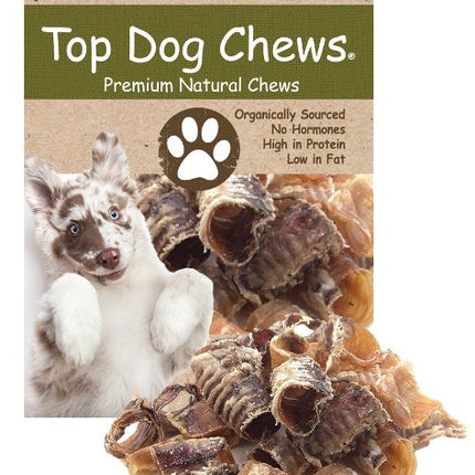 Beef Trachea Chips - 1lb Bag - Top Dog Chews