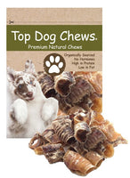 Beef Trachea Chips - 1lb Bag - Top Dog Chews