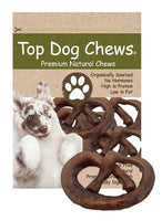 Bully Stick 3"x 5" Pretzel Dog Treat - Top Dog Chews