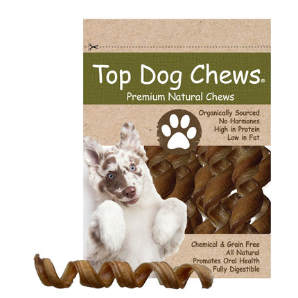 Bully Stick 6" - 8" Thick Bully Spring Dog Treat - 5 Pack - Top Dog Chews