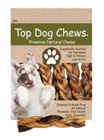 Bully Stick 6" Braided Dog Treat - Top Dog Chews