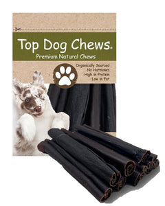 Collagen Sticks - 6” Odor - Free Pack of 10 - Top Dog Chews