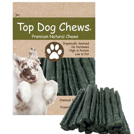 Dental Turkey Tendons - Made in The USA - Large 1LB/16oz Bag - Top Dog Chews