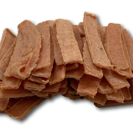 Flat Turkey Tendons - Made in The USA - 10oz Bag - Top Dog Chews