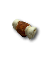 Mini Beef Cheek Rolls with Chicken Wrapped 3" - 4" - 10 Pack - Top Dog Chews
