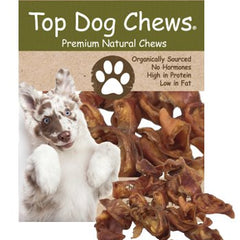Pig Ear Slices - 1lb Bag - Top Dog Chews