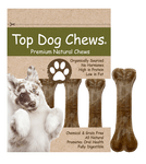 Pressed Rawhide Dog Bone 6" - 5 Pack - Top Dog Chews