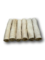 Skinny Beef Cheek Rolls 10" - 10 Pack - Top Dog Chews