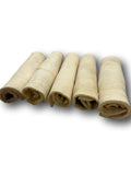 Skinny Beef Cheek Rolls 6" - 10 Pack - Top Dog Chews