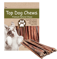 Standard 12" Bully Stick Dog Treats - Top Dog Chews