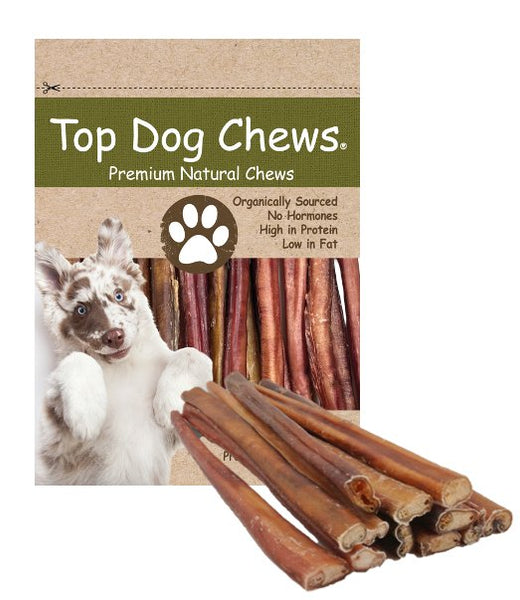 Standard 12" Bully Stick Dog Treats - Top Dog Chews