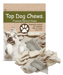 Thin Beef Cheek Chips - 20 Pack - Top Dog Chews