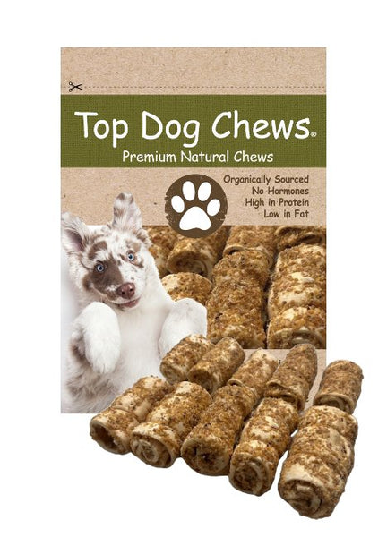 Beef Cheek Rolls – Top Dog Chews