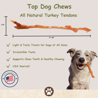 Turkey Tendon Strips - Top Dog Chews