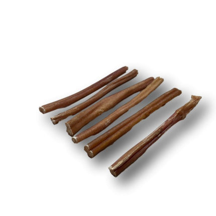 6" Thin Bully Sticks 25 Pack - Top Dog Chews