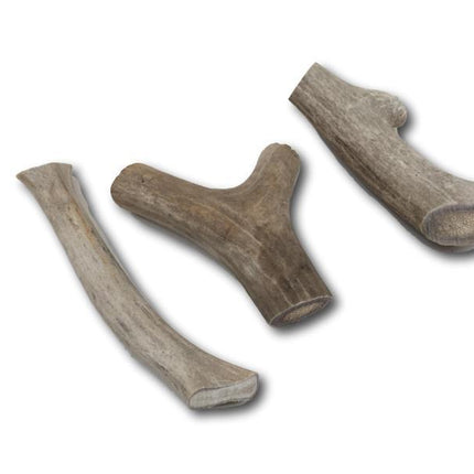 Antler Deer and Elk Variety 3 Pack - 4"-6". Perfect for Small and Medium Dogs - Top Dog Chews