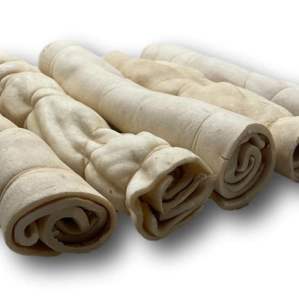 Beef Cheek Roll 9"-11" - Top Dog Chews