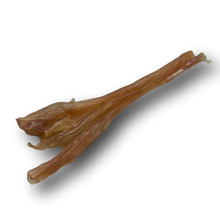 Beef Tendon Dog Treat - Straight Wishbone 7"-10" - Top Dog Chews