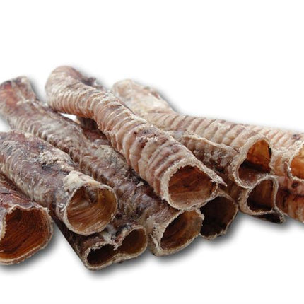 Beef Trachea 12" Dog Treats, 10 Count - Top Dog Chews