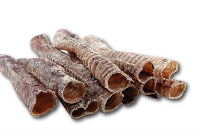 Beef Trachea 12" Dog Treats, 10 Count - Top Dog Chews