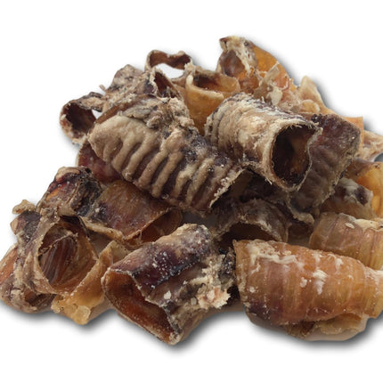 Beef Trachea Chips - 1lb Bag - Top Dog Chews