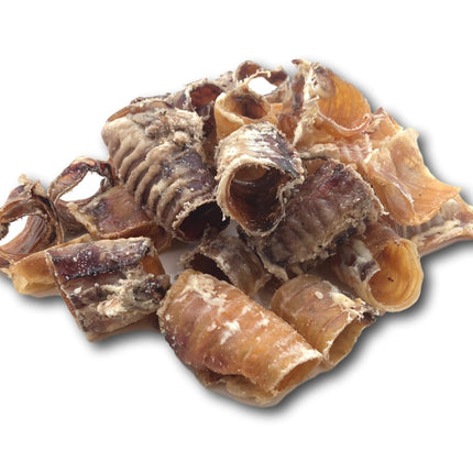 Beef Trachea Chips - 1lb Bag - Top Dog Chews