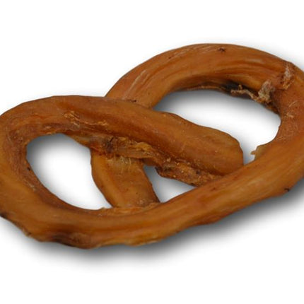 Bully Stick 3"x 5" Pretzel Dog Treat - Top Dog Chews