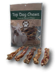 Bully Stick 6" Braided Dog Treat - Top Dog Chews