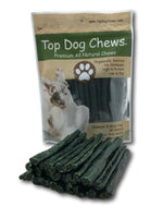 Dental Turkey Tendons - Made in The USA - Large 1LB/16oz Bag - Top Dog Chews