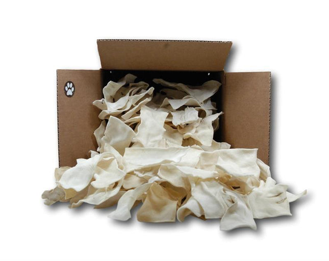 Natural Rawhide Chips for Dogs Bulk Rawhide Dog Treats - 1LB - Top Dog Chews