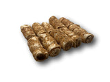 NEW ITEM! Top Dog Chews Mini Cheek Rolls 3" Bully Dusted - 10 Pack - Top Dog Chews