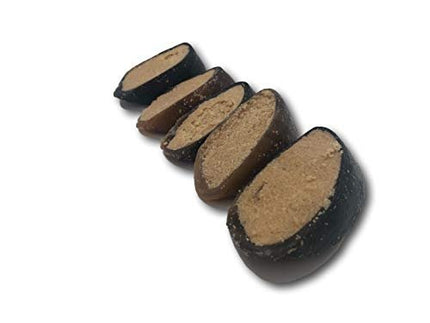 Peanut Butter Filled Cow Hooves for Dogs - Made in The USA Bag of 5 - Top Dog Chews