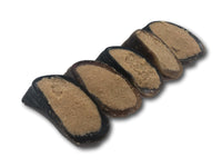 Peanut Butter Filled Cow Hooves for Dogs - Made in The USA Bag of 5 - Top Dog Chews