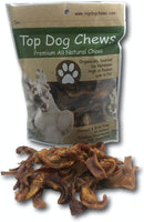 Pig Ear Slices - 1lb Bag - Top Dog Chews