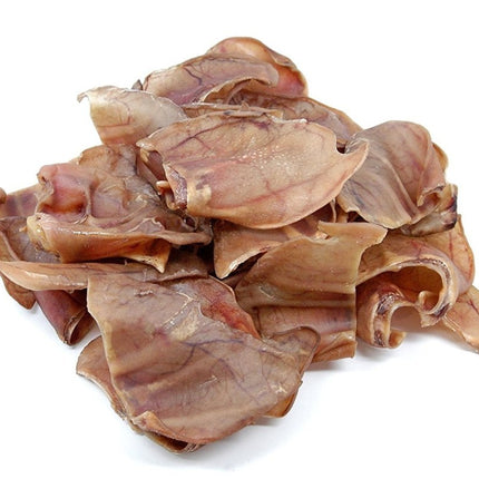 Pig Ears for Dogs 100 Pack - Made in the USA - Top Dog Chews