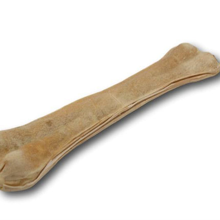 Pressed Rawhide Dog Bone 12" - 1 Piece - Top Dog Chews