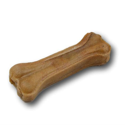 Pressed Rawhide Dog Bone 4" - 1 Piece - Top Dog Chews