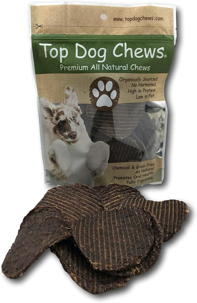 Top Dog Chews 100% USA Ground Beef Patties - 10 Pack - Top Dog Chews