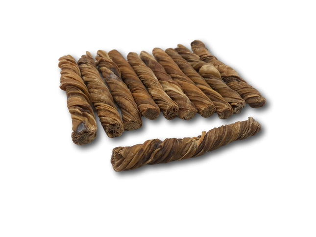 Tripe Twists 4"-5" - 100% Natural Single Ingredient Dog Chew - from Free Ranging Grass Fed Beef. - Top Dog Chews