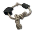 Water Buffalo Horn and Rope Chew Toy - Large - Top Dog Chews