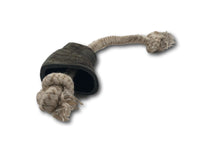 Water Buffalo Horn and Rope Chew Toy - Small - Top Dog Chews
